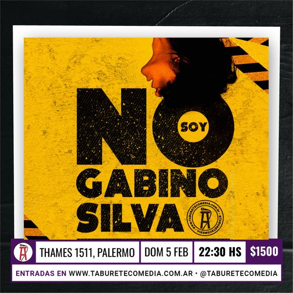 No Soy Gabino Silva - Domingo 5 de Febrero 22:30hs